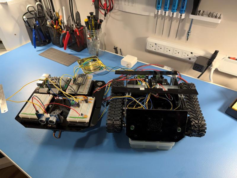 Robot Devastator modifié avant déconstruction partielle